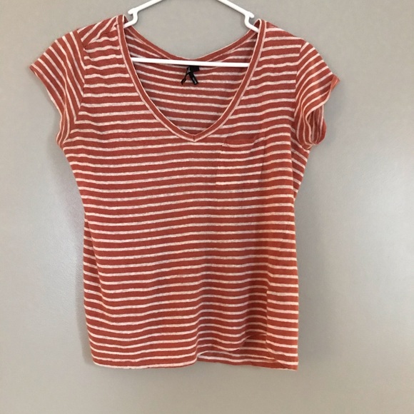 Stripped Paige V-Neck - Picture 1 of 1